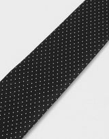 Cravate pois noir "Jimmy" - IZAC