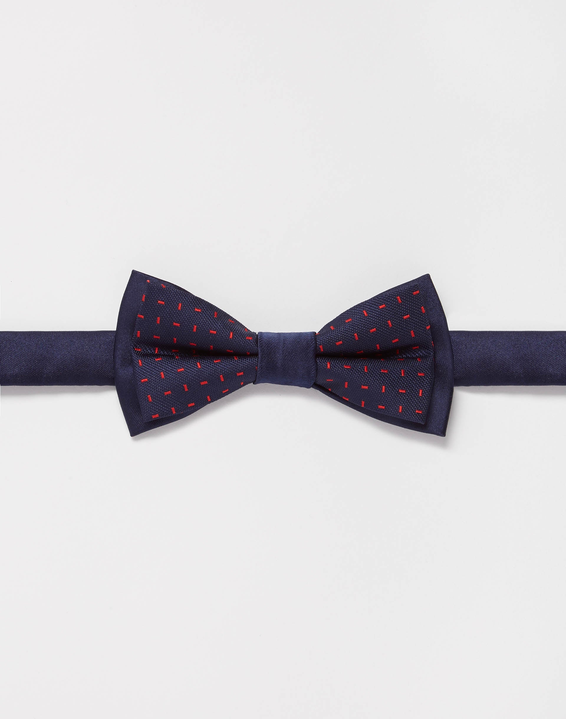Nœud papillon motif rouge - IZAC