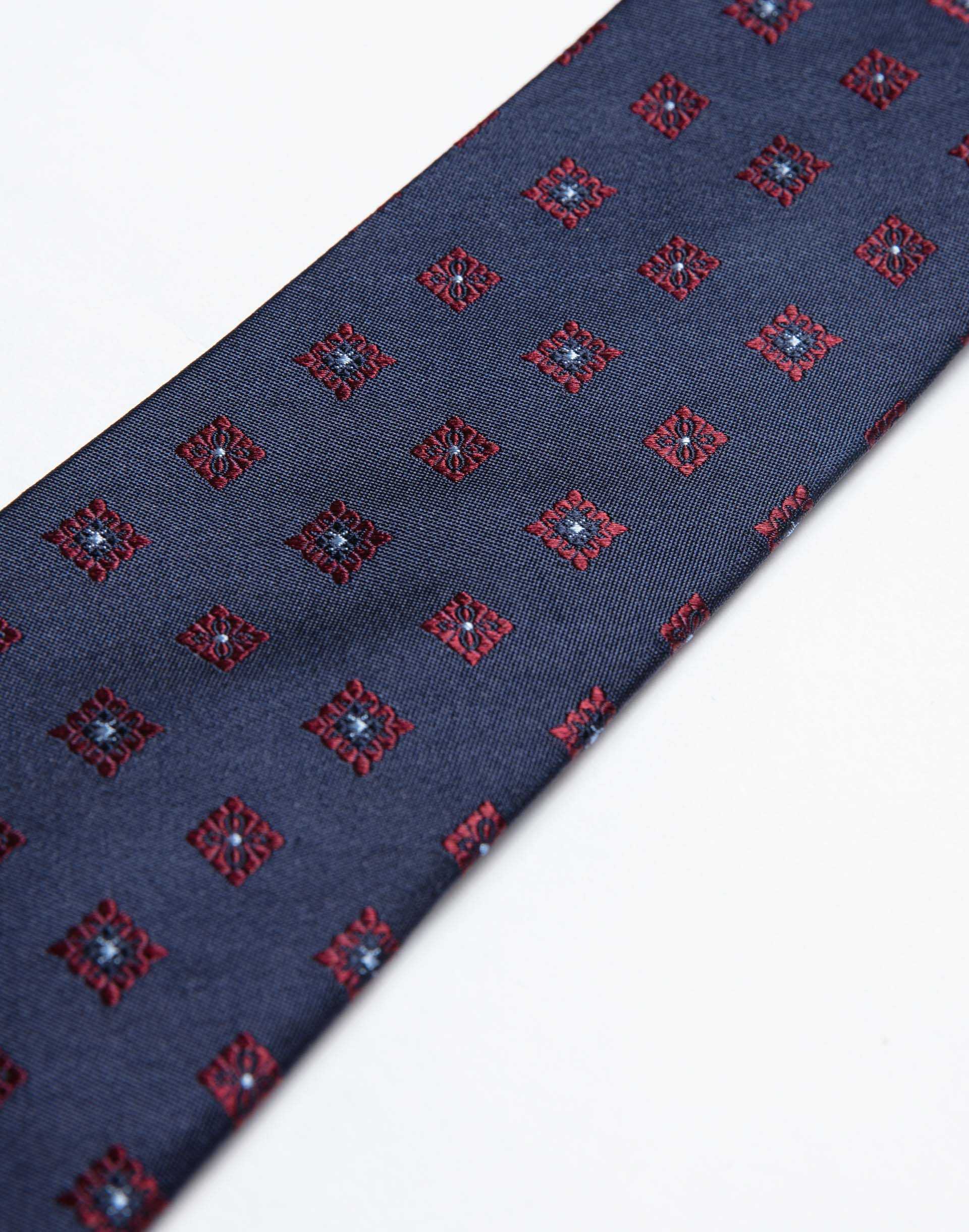 Cravate motif marine - IZAC