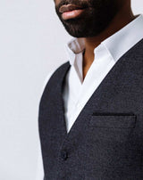 GILET VILLE ANTHRACITE - IZAC