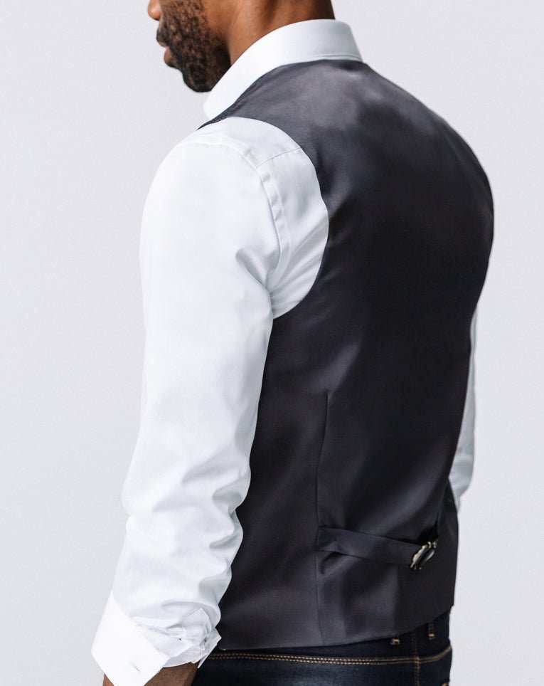 GILET VILLE ANTHRACITE - IZAC