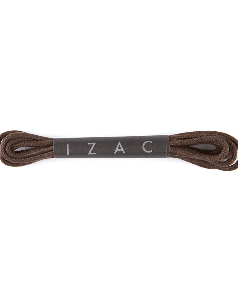 Lacets coton marron - IZAC