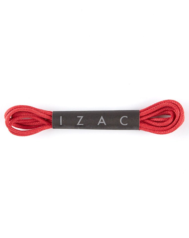 Lacets coton rouge - IZAC