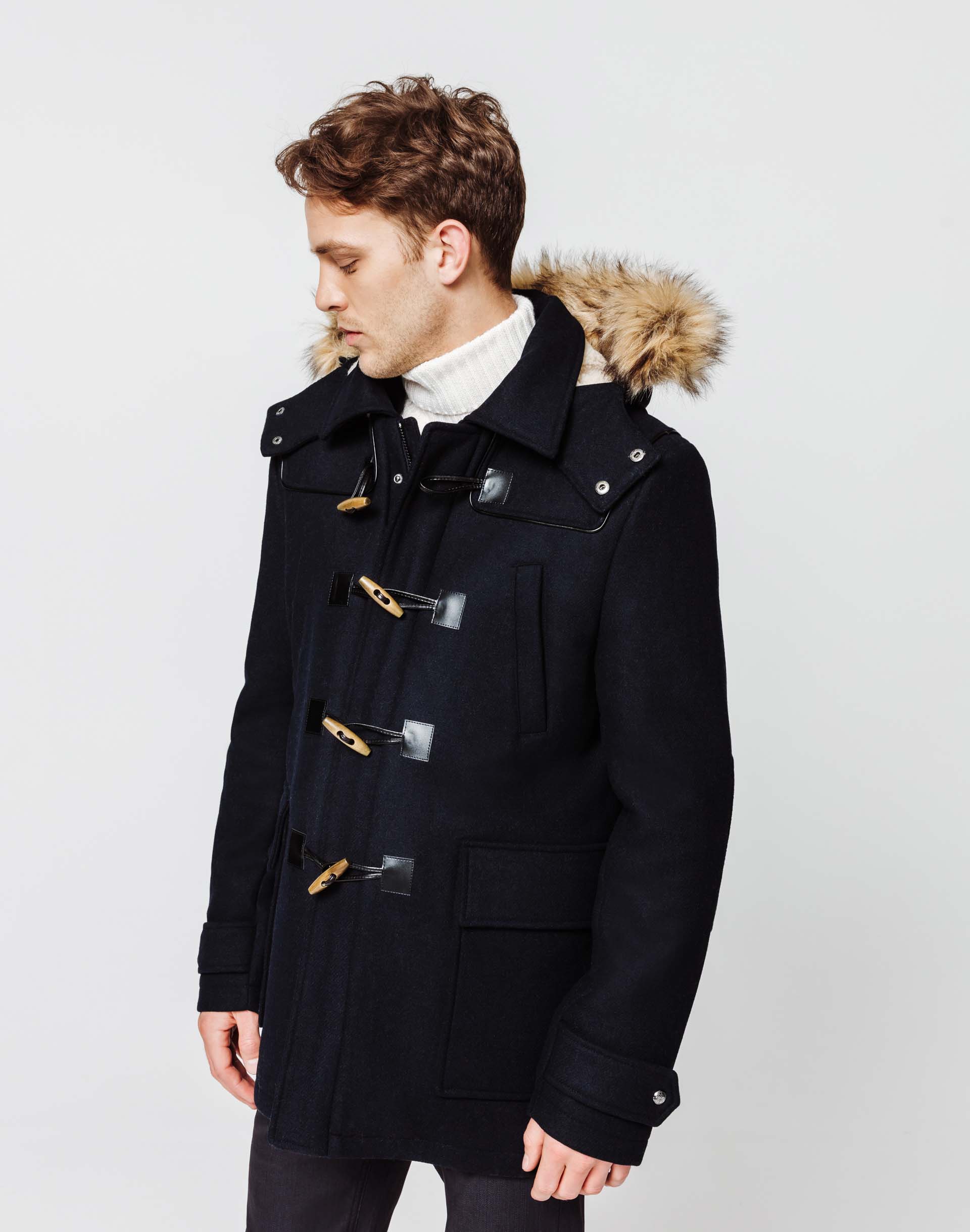 Duffle - coat marine - IZAC