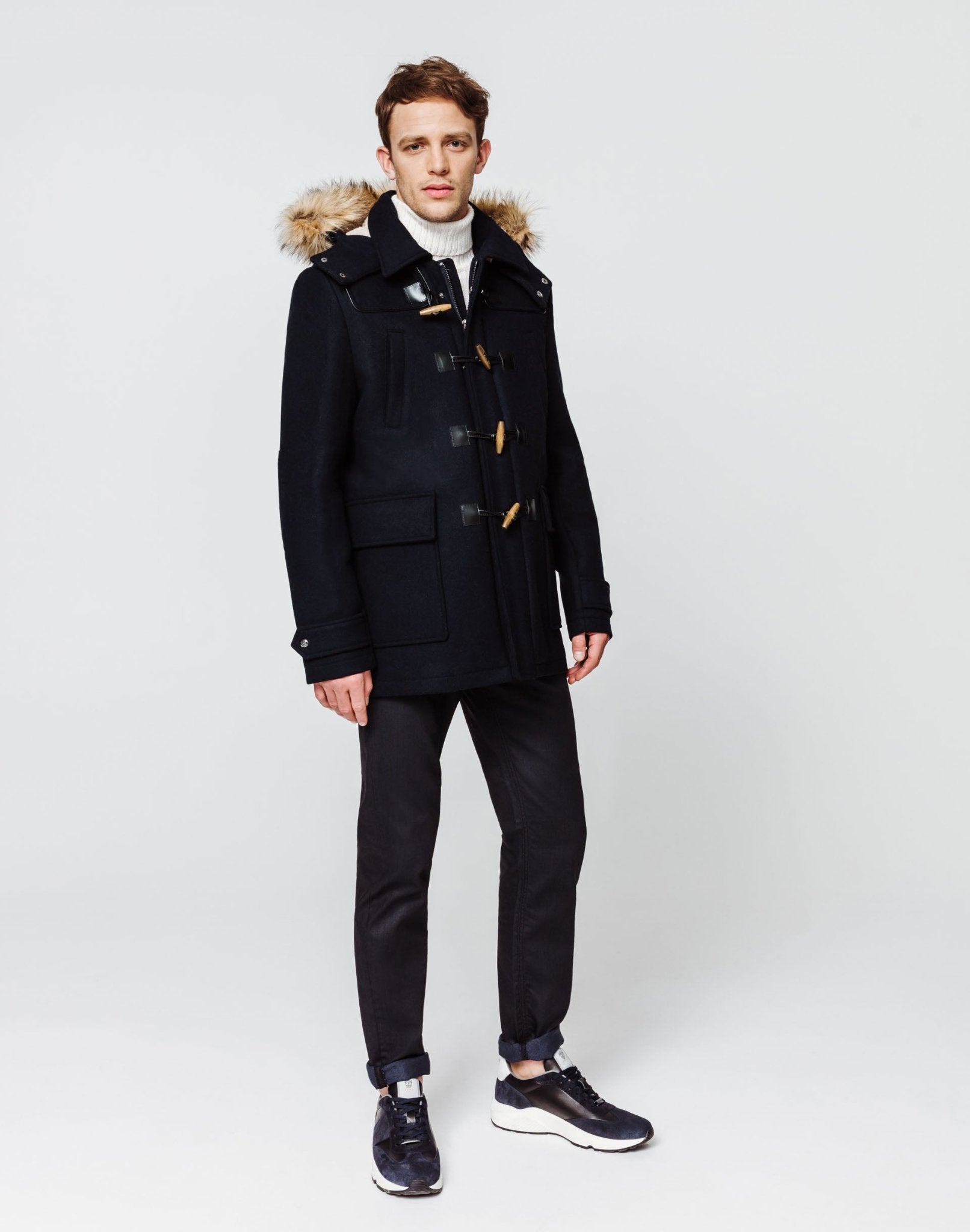 Duffle - coat marine - IZAC