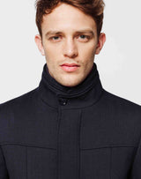 Manteau long navy - IZAC