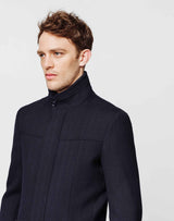 Manteau long navy - IZAC