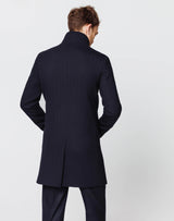 Manteau long navy - IZAC