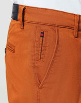 Chino fashion orange brûlé - IZAC