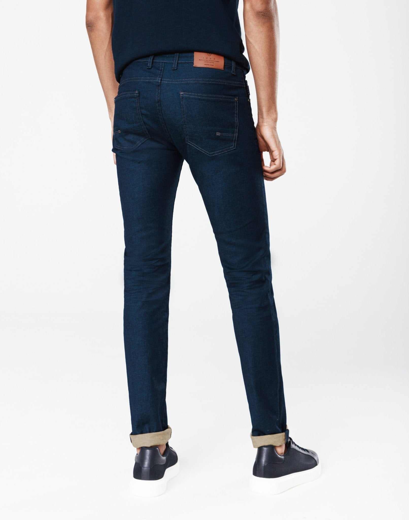 Jean enduit bleu gris - IZAC