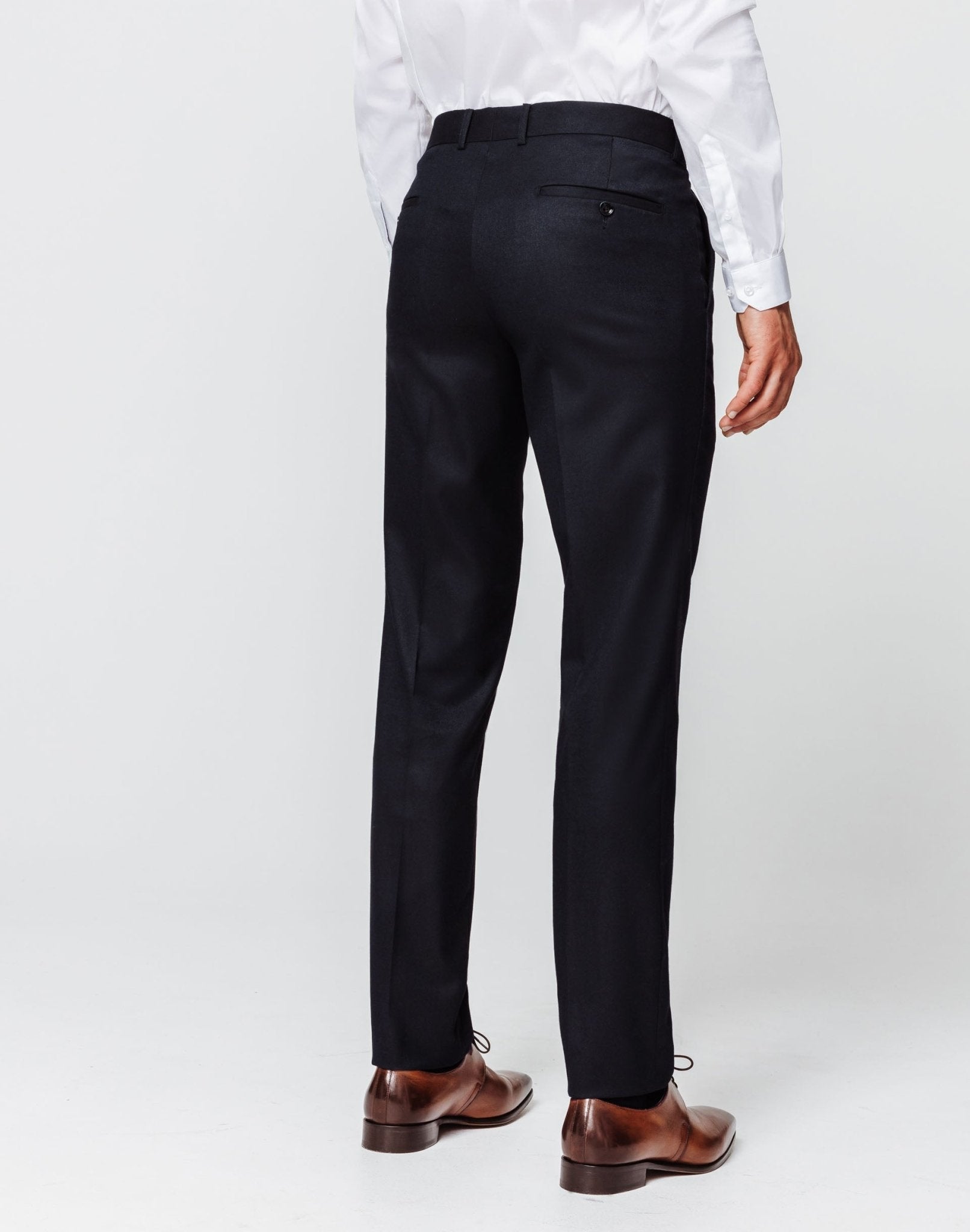 Pantalon navy esprit flanelle - IZAC