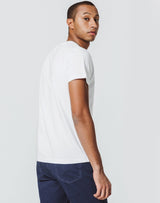 T-Shirt Col V Blanc - IZAC