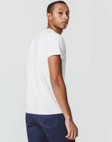 T-Shirt Col V Blanc - IZAC
