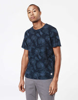 T-shirt marine motif tropical - IZAC