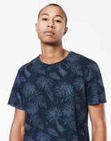 T-shirt marine motif tropical - IZAC