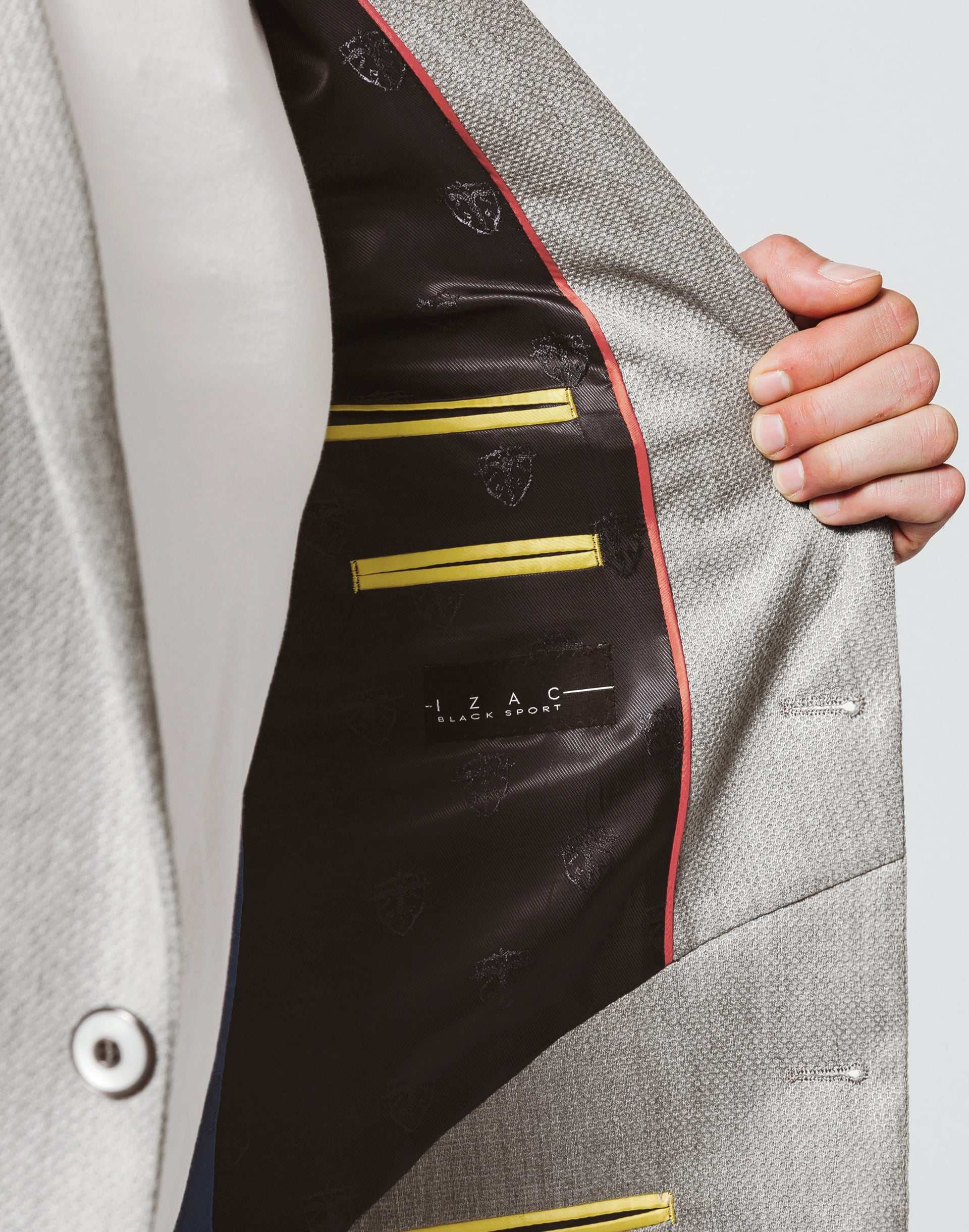 Veste Casual Grise Coudières - IZAC
