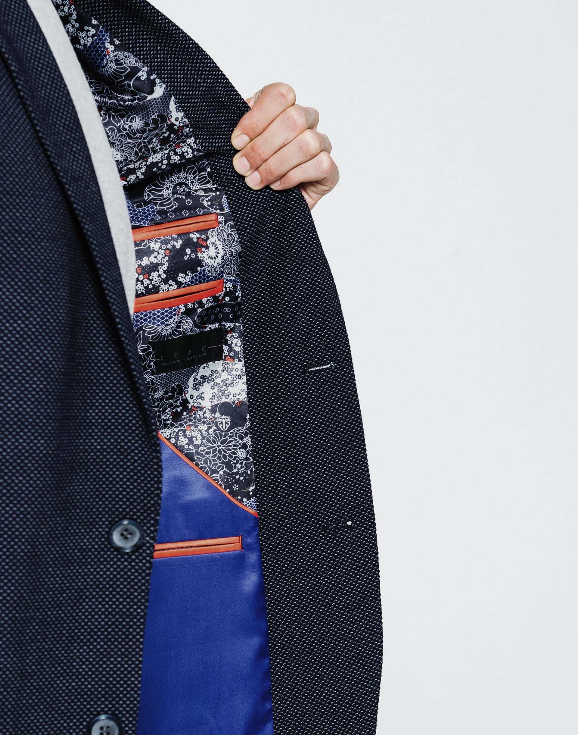 Veste Casual Navy Fantaisie - IZAC