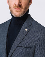 Veste effet maille navy "Neige" - IZAC